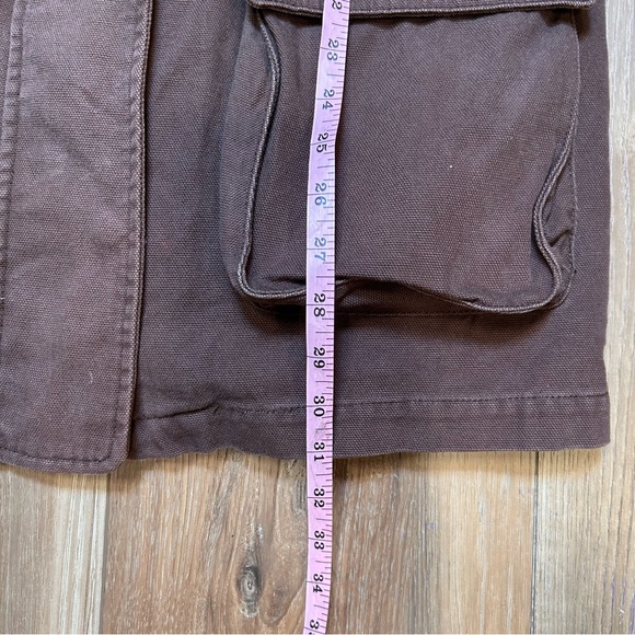 Cabelas women’s fleece Sherpa lined duck canvas chore coat size large barn work - Picture 8 of 10